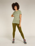 Women's Merino 260 Fastray 25" High Rise Tights Algae - 4