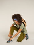Women's Merino 260 Fastray 25" High Rise Tights Algae - 5