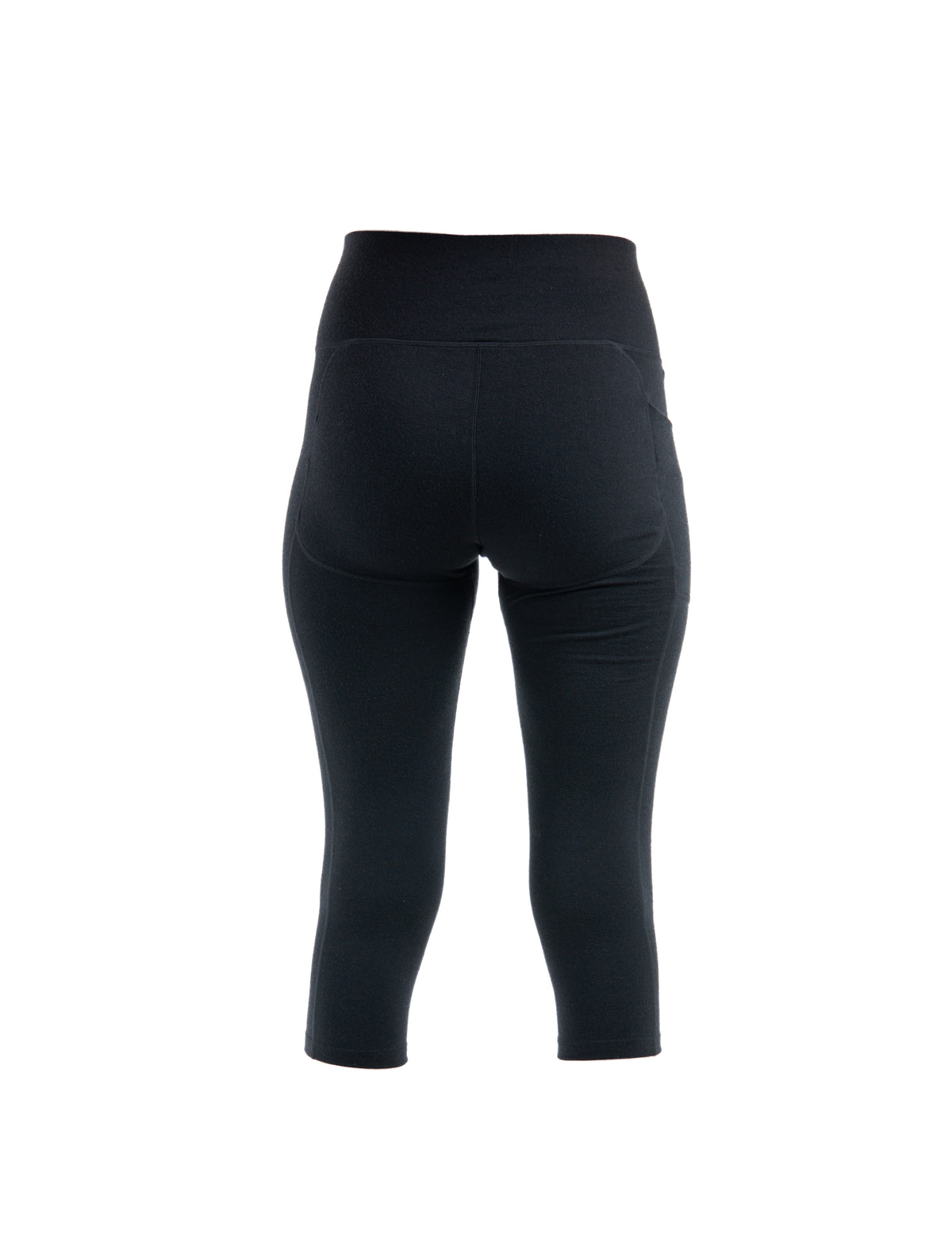 Women's Merino 260 Fastray 20" High Rise 3/4 Tights Black - 6
