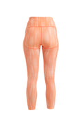 Women's Merino 260 Fastray II 25" High Rise Tights Light Reflections Tang/Glow - 6