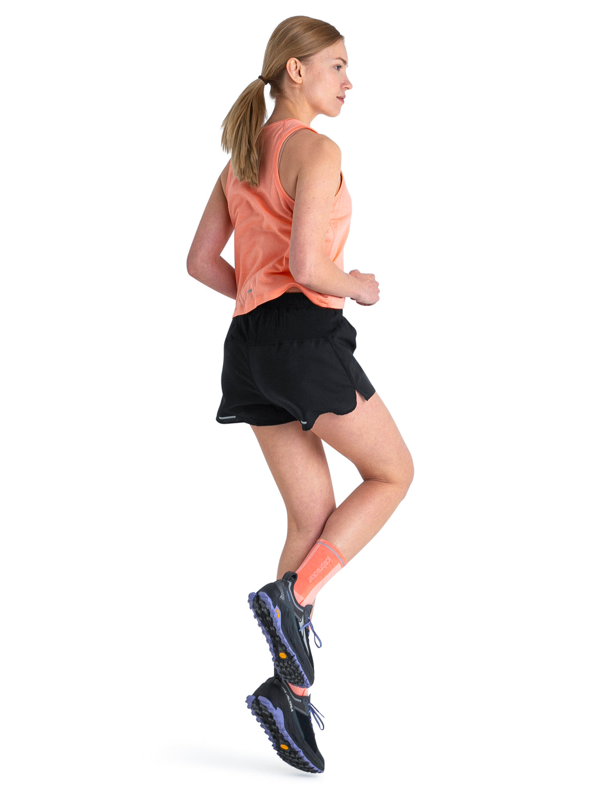 Women's Merino Blend 125 ZoneKnit™ Speed 3" Shorts Black - 5