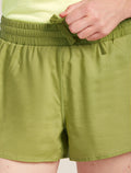 Women's Merino Blend 125 ZoneKnit™ Speed 3" Shorts Olive - 5