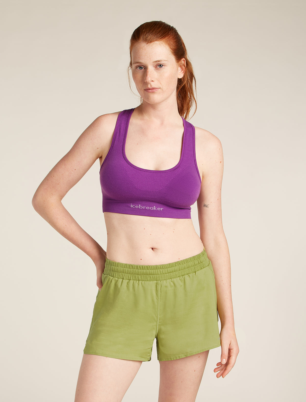 Soutien-gorge sans couture 260 Zoneknit™ en mélange de mérinos Femme Passion - 1