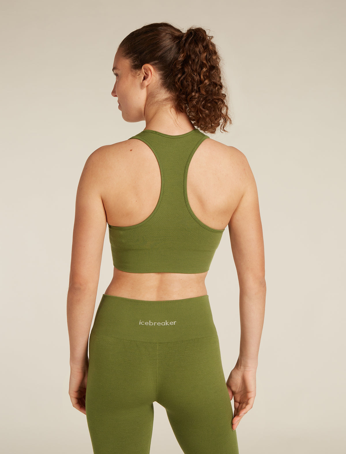Women's Merino Blend 260 ZoneKnit™ Seamless Bra Sphagnum - 2