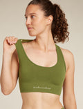 Women's Merino Blend 260 ZoneKnit™ Seamless Bra Sphagnum - 6