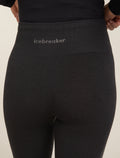 Women's Merino Blend 260 ZoneKnit™ Seamless 25" Tights Black - 5