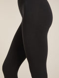Women's Merino Blend 260 ZoneKnit™ Seamless 25" Tights Black - 6