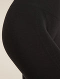 Women's Merino Blend 260 ZoneKnit™ Seamless 25" Tights Black - 7