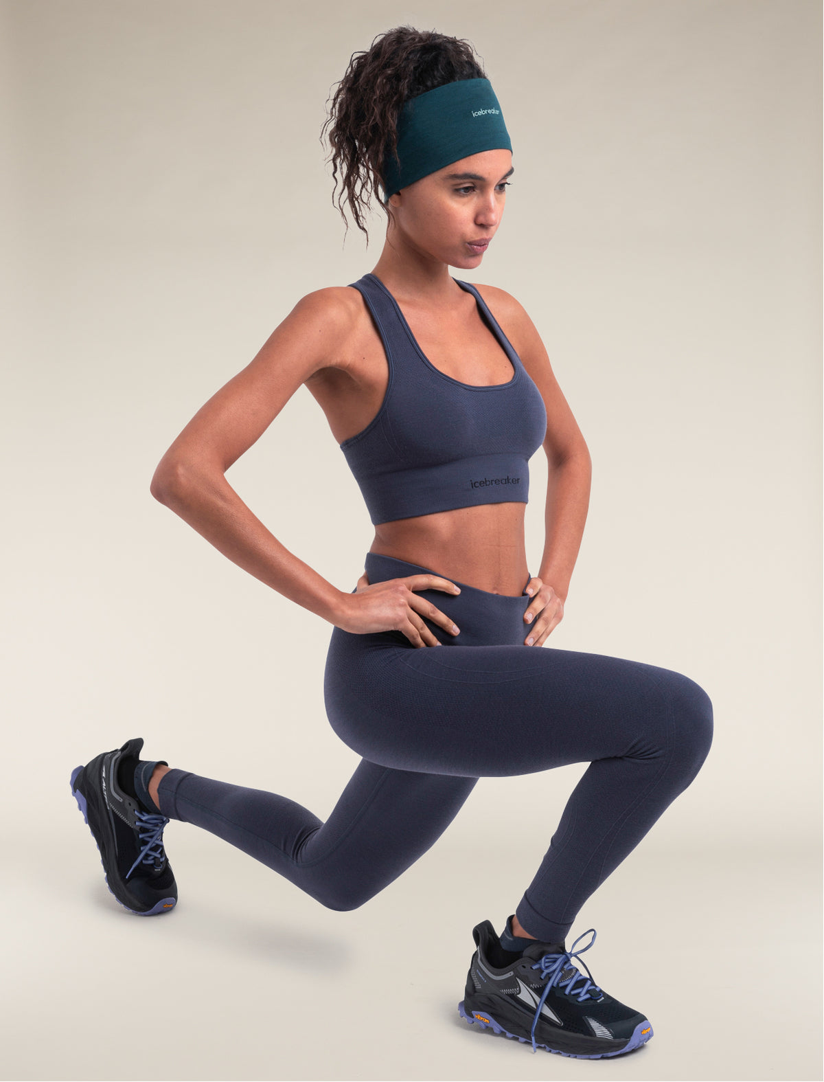 Women's Merino Blend 260 ZoneKnit™ Seamless 25" Tights Graphite - 7