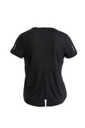 Women's Merino Blend 125 Cool-Lite™ Speed Short Sleeve Slit Back T-Shirt Black - 9