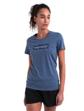 Women's Merino Blend Central Classic T-Shirt Glacial Flow Logo Dawn - 1