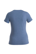 Women's Merino Blend Central Classic T-Shirt Glacial Flow Logo Dawn - 5