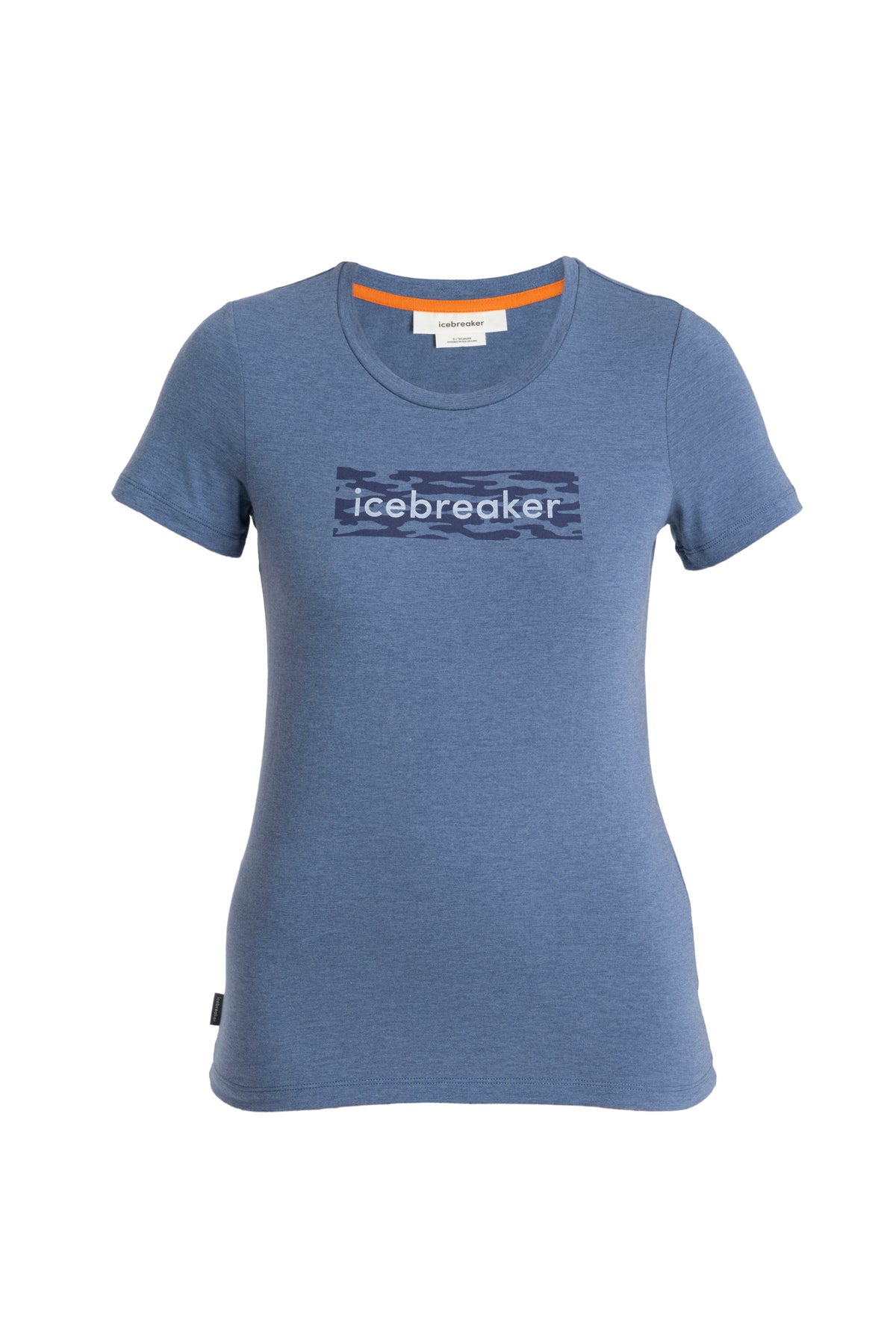 Women's Merino Blend Central Classic T-Shirt Glacial Flow Logo Dawn - 6