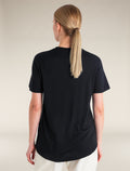Women's Merino 150 Tech Lite Short Sleeve Relaxed T-Shirt Black - 2