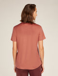 Women's Merino 150 Tech Lite Short Sleeve Relaxed T-Shirt Cedar Wood - 2