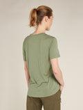 Women's Merino 150 Tech Lite Short Sleeve Relaxed T-Shirt Oil/Black/Silver - 2