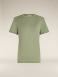 Women's Merino 150 Tech Lite Short Sleeve Relaxed T-Shirt Oil/Black/Silver - 6