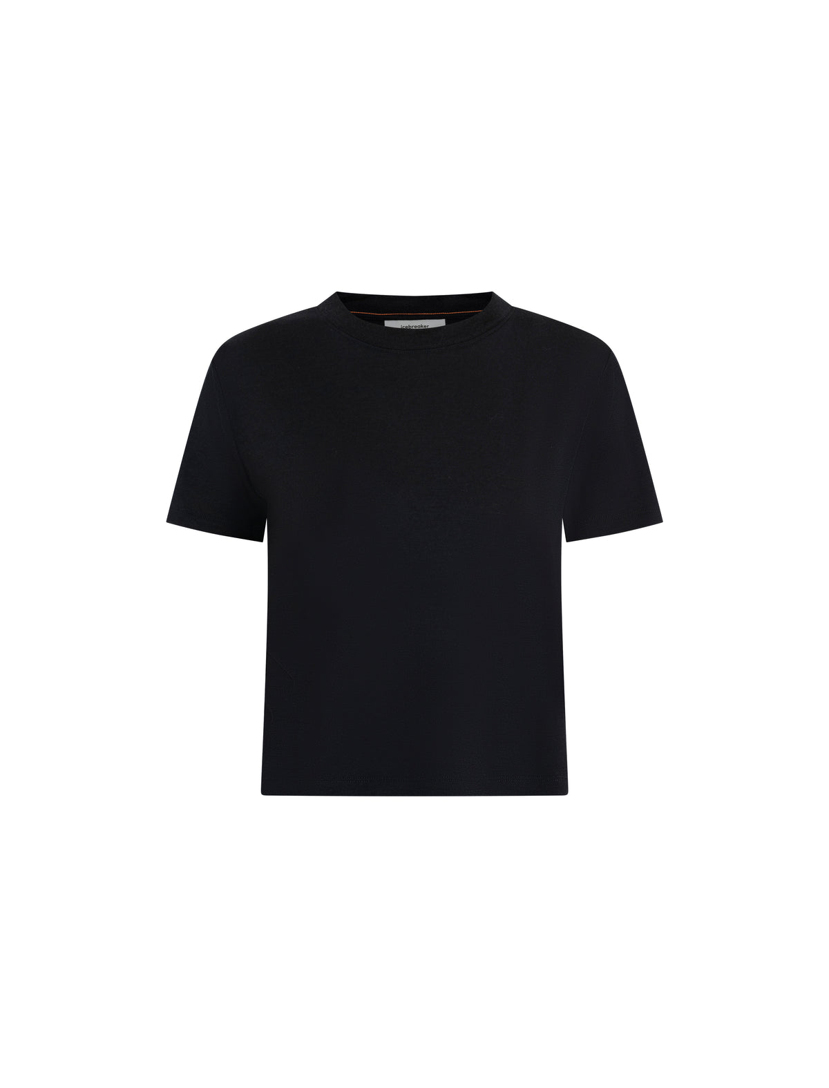 Women's Merino 150 Tech Lite Short Sleeve Crop T-Shirt Black - 6
