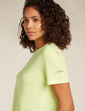 Women's Merino 150 Tech Lite Short Sleeve Crop T-Shirt Citrine - 5