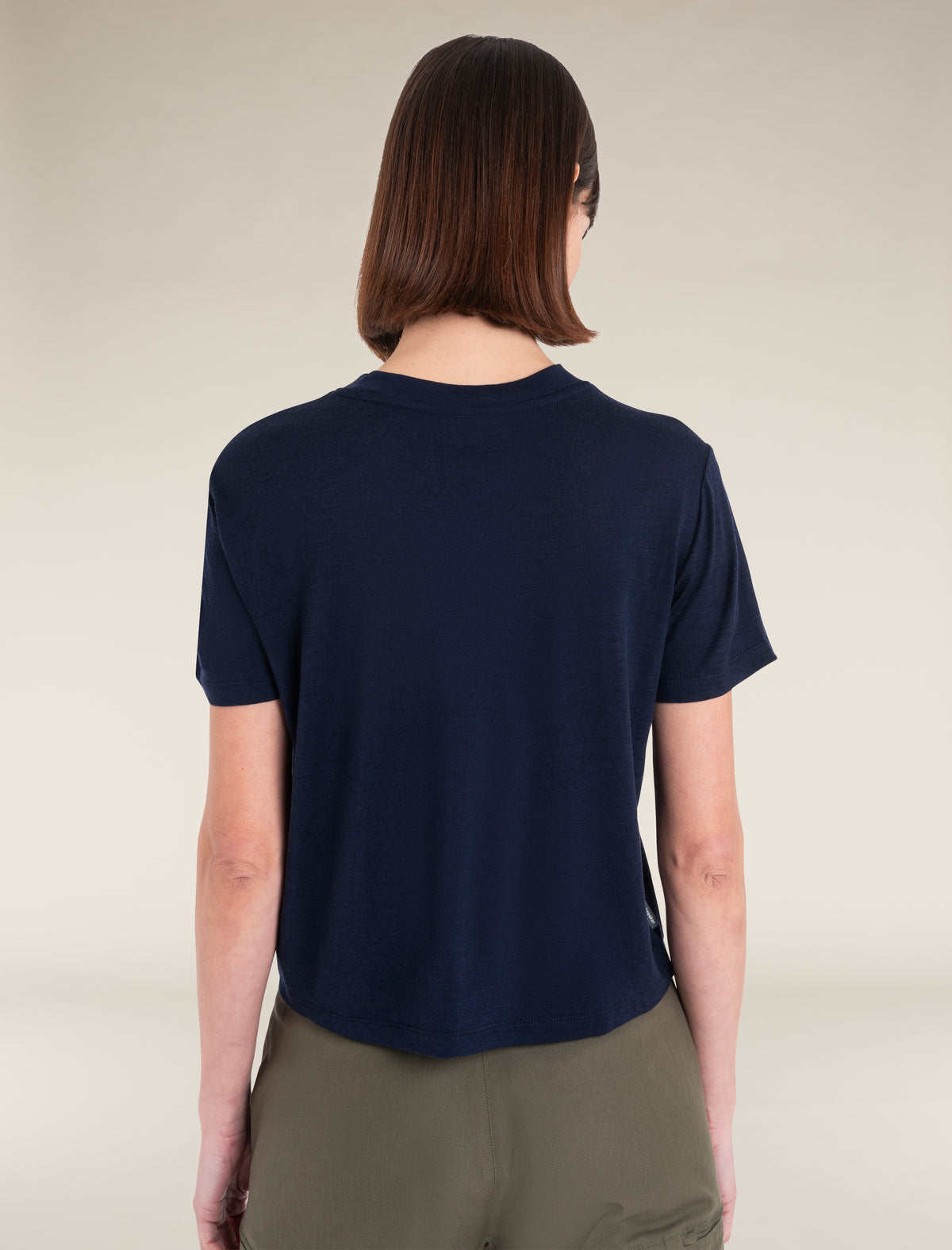 Women's Merino 150 Tech Lite Short Sleeve Crop T-Shirt Glacier - 2