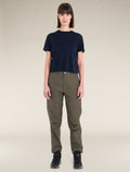 Women's Merino 150 Tech Lite Short Sleeve Crop T-Shirt Glacier - 3