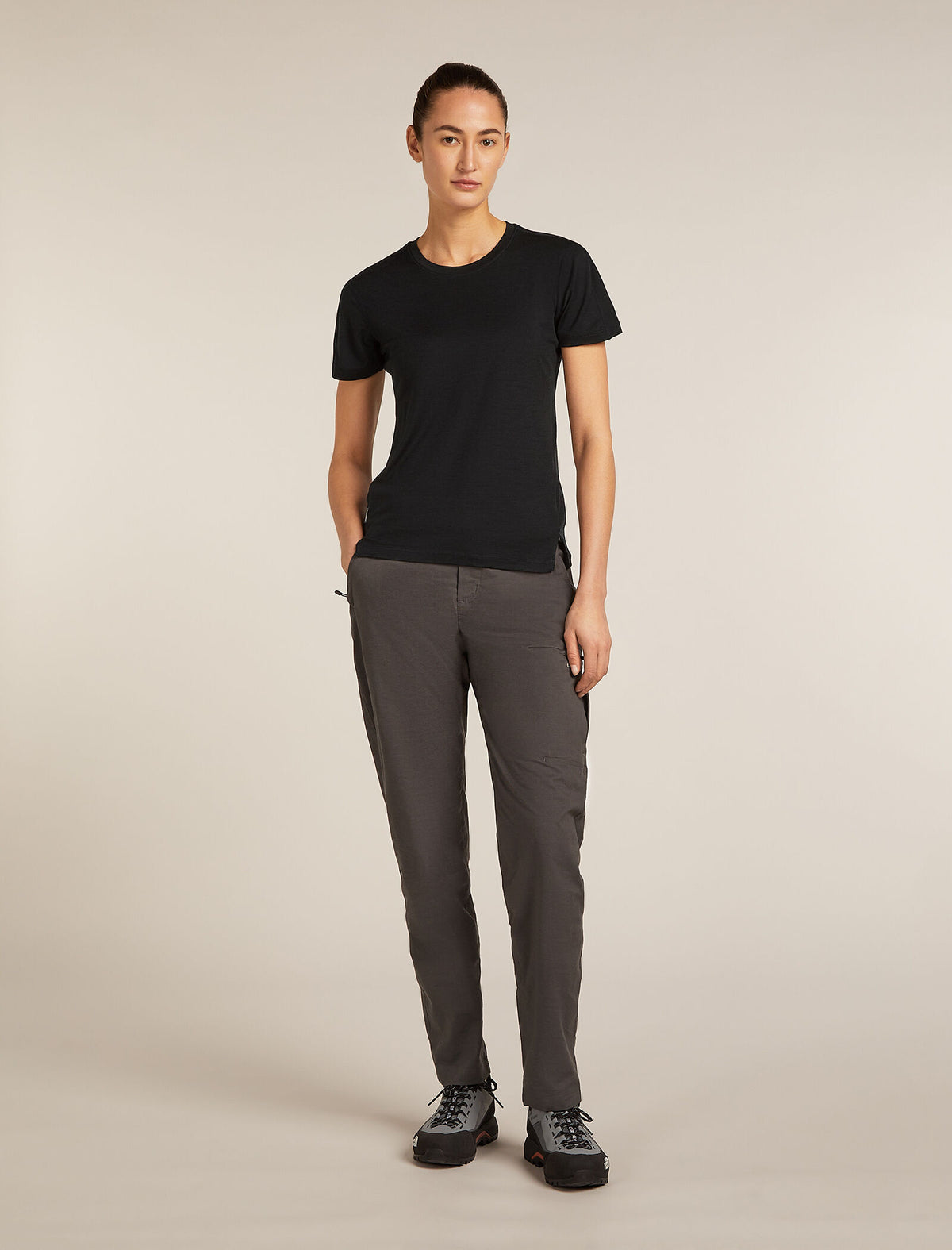 T-shirt Ace 150 MerinoFine™ Women's Black - 3