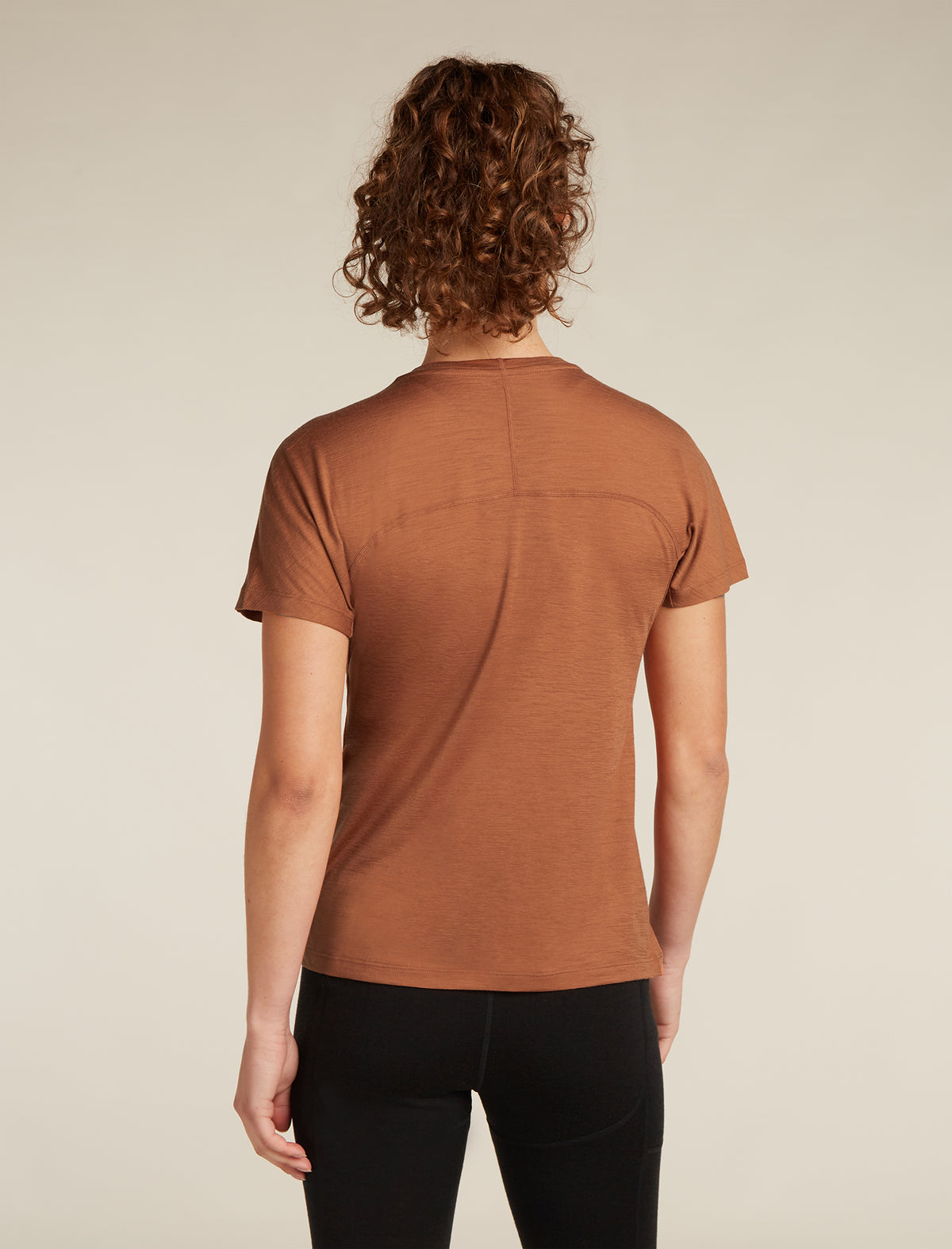 Women's 150 MerinoFine™ Ace Short Sleeve T-Shirt Dusty clay - 2