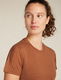 Women's 150 MerinoFine™ Ace Short Sleeve T-Shirt Dusty clay - 6