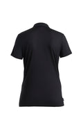 Women's Merino 150 Tech Lite Short Sleeve Polo Black - 8