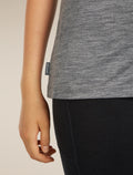 Women's Merino 150 Tech Lite Short Sleeve T-Shirt Gritstone Heather - 6