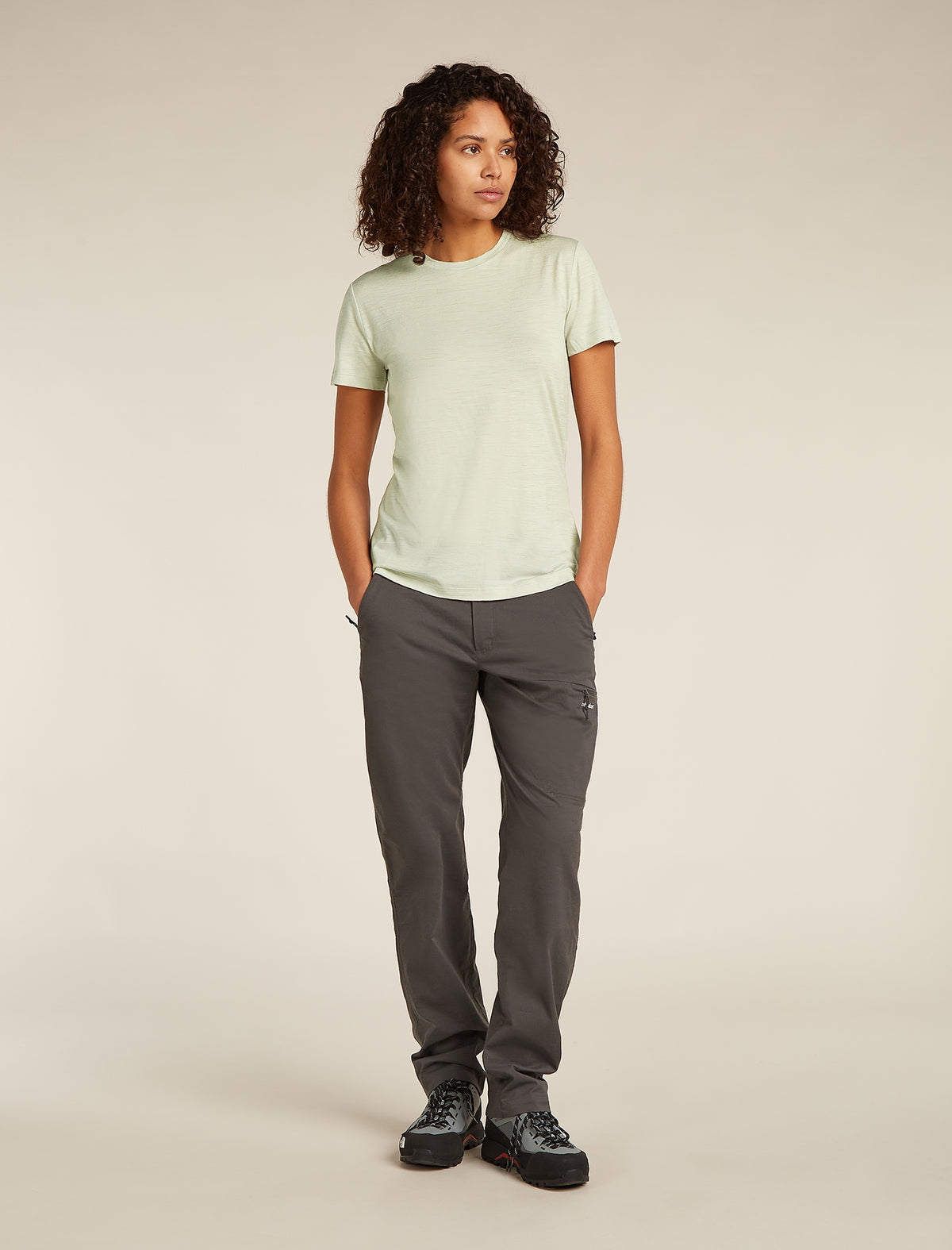 Women's Merino 150 Tech Lite Short Sleeve T-Shirt Ashen - 3