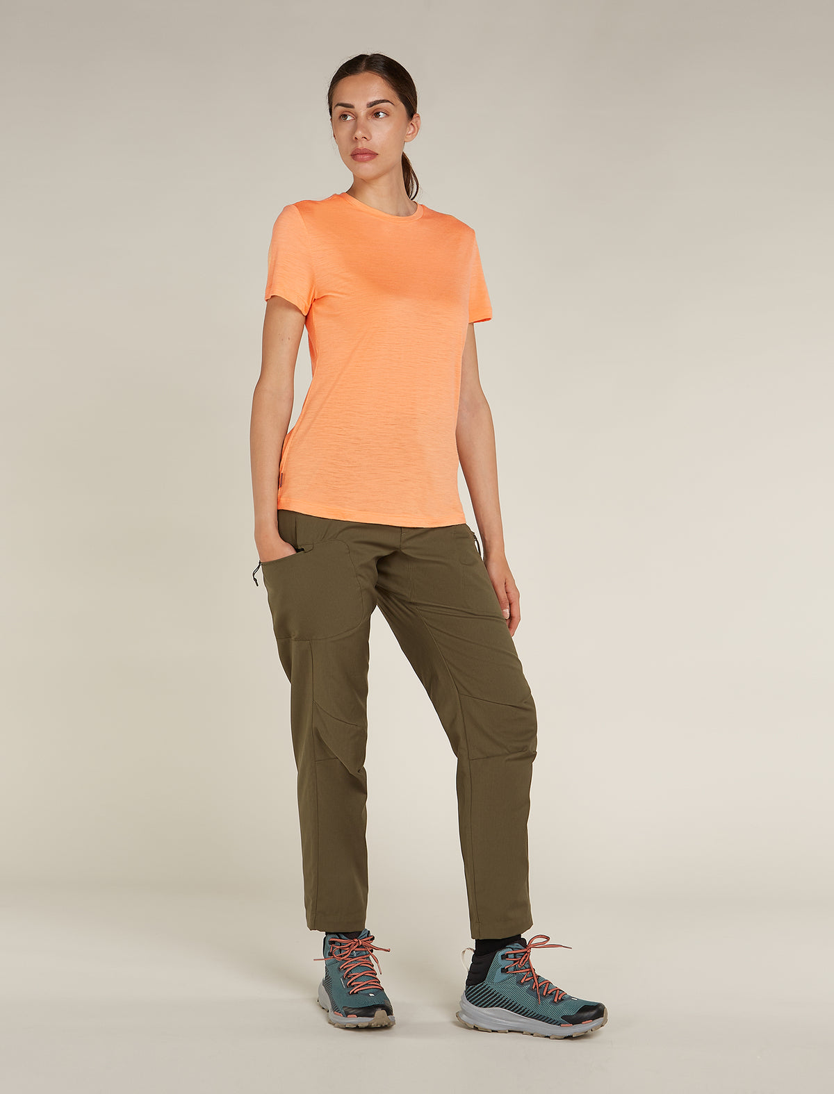 Women's Merino 150 Tech Lite Short Sleeve T-Shirt Feldspar - 3