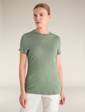 Women's Merino 150 Tech Lite Short Sleeve T-Shirt Oil/Black/Silver - 1