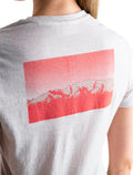 Women's Merino 150 Tech Lite III T-Shirt Natural Run Club 2.0 Ecru Heather - 5