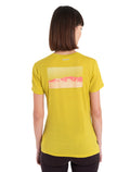 Women's Merino 150 Tech Lite III T-Shirt Natural Run Club 2.0 Lux - 2