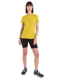 Women's Merino 150 Tech Lite III T-Shirt Natural Run Club 2.0 Lux - 3