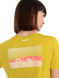 Women's Merino 150 Tech Lite III T-Shirt Natural Run Club 2.0 Lux - 4