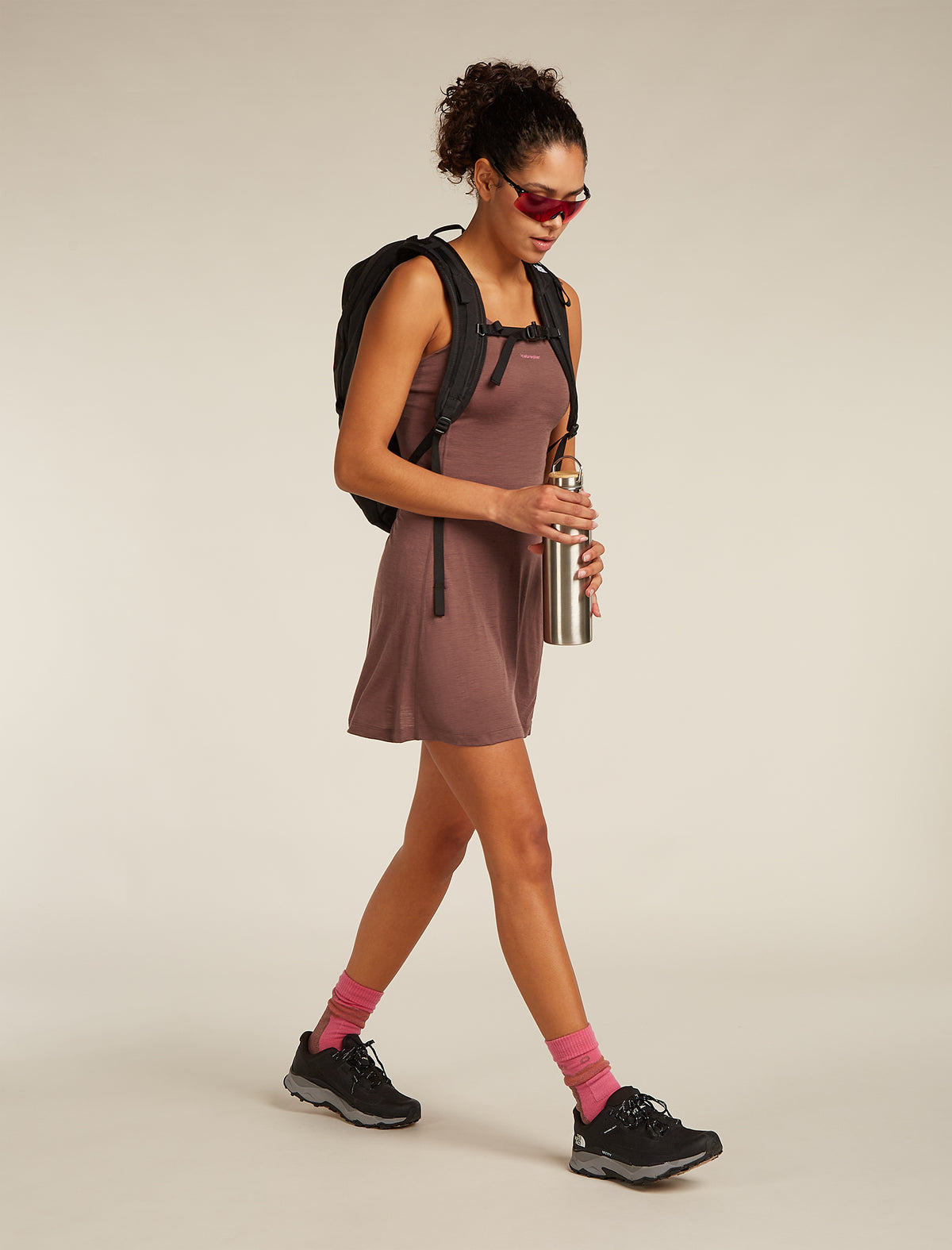 Women's Merino 150 Active Dress Carob/pop - 4