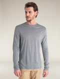 Men's Merino Blend 125 Cool-Lite™ Sphere Long Sleeve T-Shirt Metro Heather - 1