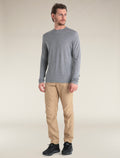 Men's Merino Blend 125 Cool-Lite™ Sphere Long Sleeve T-Shirt Metro Heather - 3
