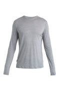 Men's Merino Blend 125 Cool-Lite™ Sphere Long Sleeve T-Shirt Metro Heather - 6