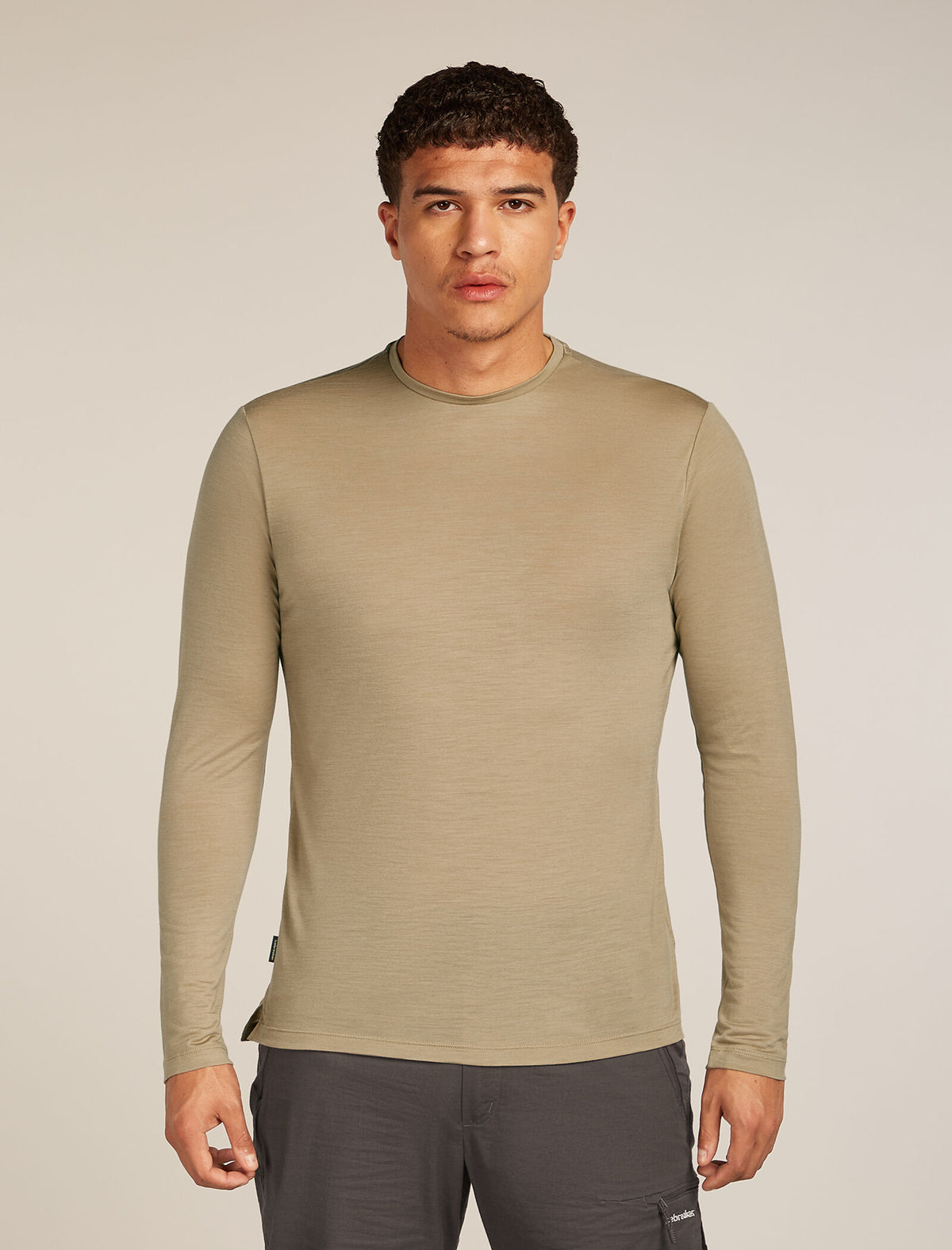 Men's Merino Blend 125 Cool-Lite™ Sphere Long Sleeve T-Shirt Flagstone - 1