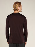 Men's Merino Blend 125 Cool-Lite™ Sphere Long Sleeve T-Shirt Bittersweet - 2