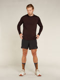 Men's Merino Blend 125 Cool-Lite™ Sphere Long Sleeve T-Shirt Bittersweet - 3