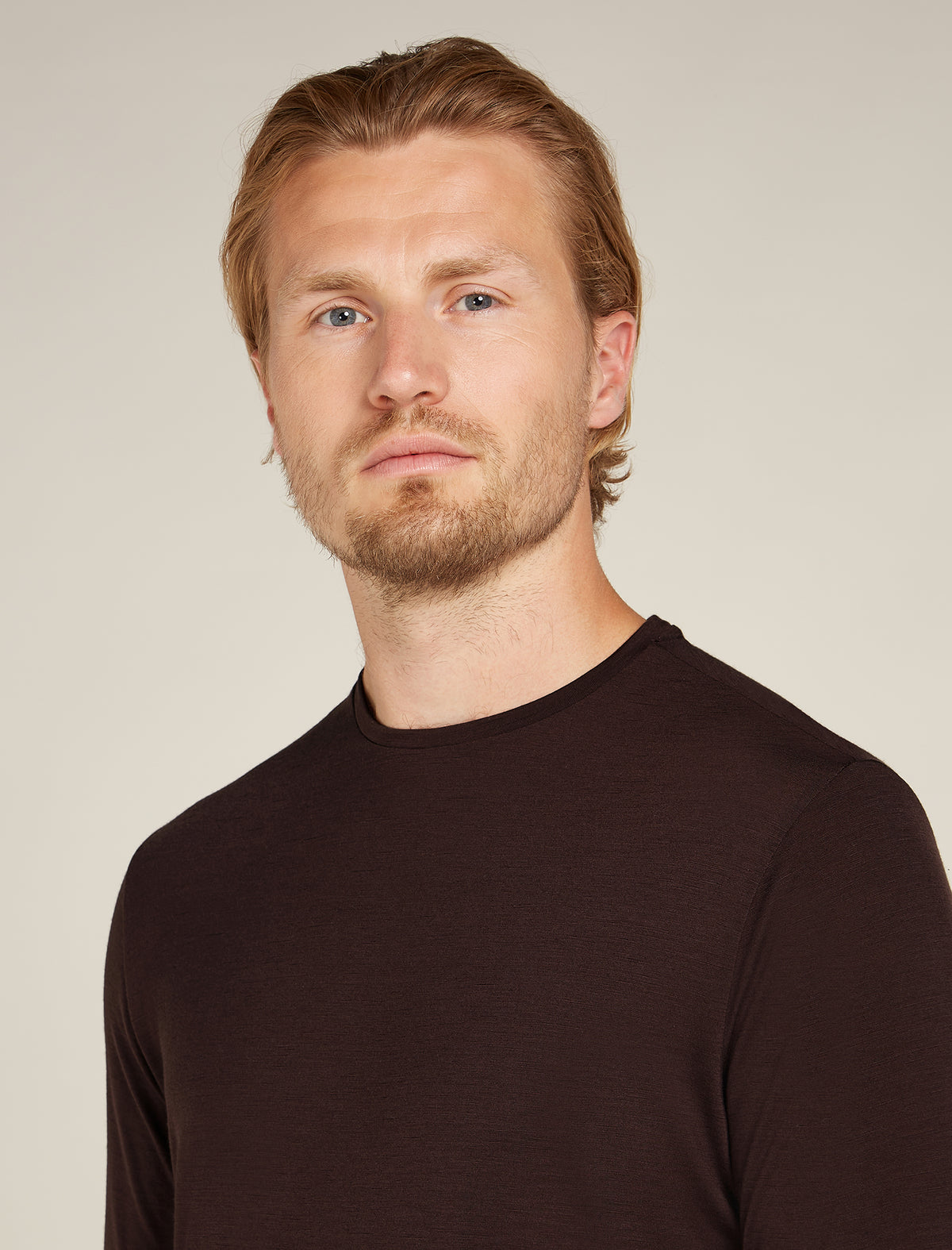 Men's Merino Blend 125 Cool-Lite™ Sphere Long Sleeve T-Shirt Bittersweet - 5