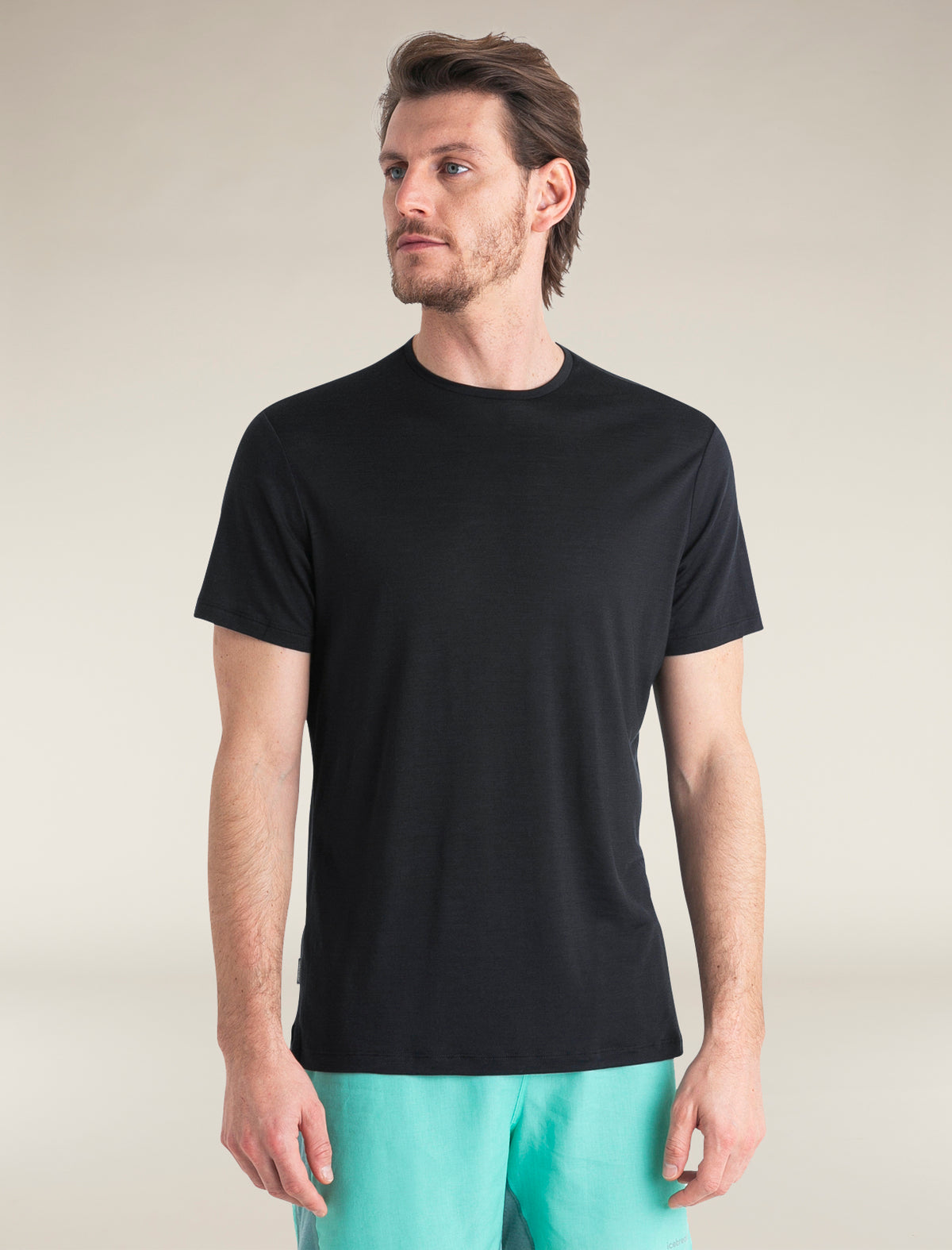 T-shirt 125 Cool-Lite™ – Sphere III en mélange de mérinos Men's Black - 1