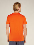 Men's Merino Blend 125 Cool-Lite™ Sphere Short Sleeve T-Shirt Blaze - 2