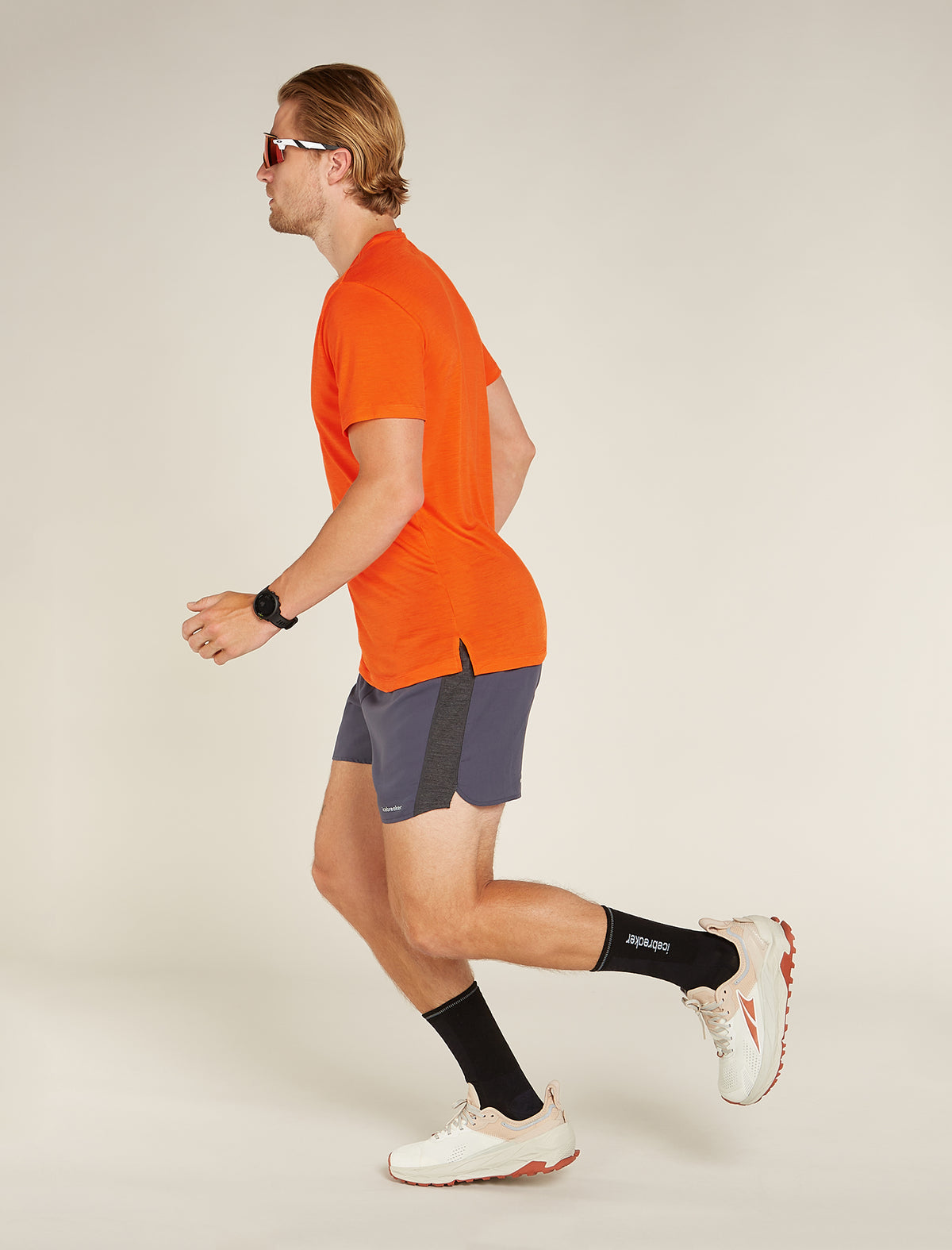 Men's Merino Blend 125 Cool-Lite™ Sphere Short Sleeve T-Shirt Blaze - 4