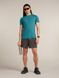 Men's Merino Blend 125 Cool-Lite™ Sphere Short Sleeve T-Shirt Topaz - 4