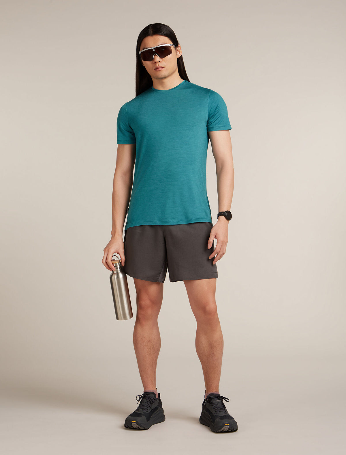 Men's Merino Blend 125 Cool-Lite™ Sphere Short Sleeve T-Shirt Topaz - 4